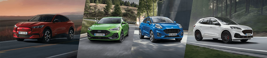 Gamme de véhicules Ford disponibles chez Ford Rodez